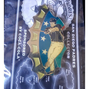 Vintage MLB San Diego Padres Collector Puzzle pin set Pin #6 2002 By Coca Cola